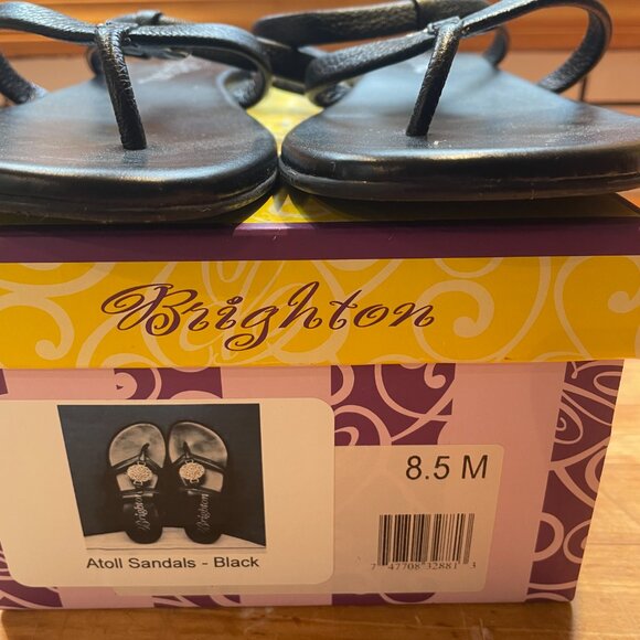BRIGHTON Atoll Thong Sandals - Like NEW in box - Worn once 8.5 - Picture 3 of 3